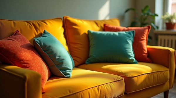 Why colourful sofas are the secret to elevating your space